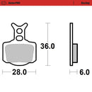Moto Master Brake Pads Front And Rear Pro Sintered GasGas 082811