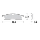 Moto Master Brake Pads Front Nitro Sintered Yamaha 091221