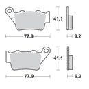 Moto Master Brake Pads Rear Pro Sintered For GasGas 093211