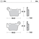 Moto Master Brake Pads Rear Nitro GasGas 094421