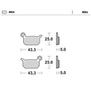 Moto Master Brake Pads Front And Rear Nitro GasGas 094721