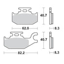 Moto Master Brake Pads Front Right Pro Sintered For Suzuki 095711