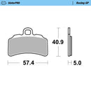 Moto Master Brake Pads Front Racing Gp 099712