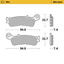 Moto Master Brake Pads Front Nitro Sport Yamaha 099822