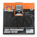 Moto Master Brake Disc Front Flame 270MM FLOATING OVERSIZED HONDA 112082