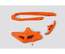 UFO KTM 12-18 Exc S/arm Slider/chain Guide Kit ( Orange 98-18)