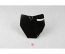 UFO KTM Front No. Plate 65SX 16-18 ( Black)