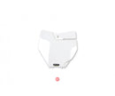 UFO KTM Front No. Plate Sx/sxf 16-18  White No SX250-16