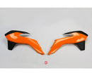 UFO KTM Radiator Shrouds Sx/sxf Snr 2014 (OEM Colour  Orange/ Black)