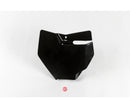 UFO KTM Front No. Plate 85SX 18 ( Black)
