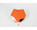 UFO KTM Front No. Plate 85SX 13-17 ( Orange 98-18)