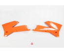 UFO KTM Radiator Shrouds 125/250/380 05-06 ( Orange 98-18)