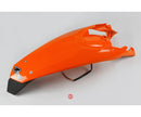 UFO KTM Rear Fender With Led T/light Exc/sxf 12-15 ( Orange 98-18)
