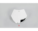 UFO KTM Front No. Plate 85SX 13-17 White