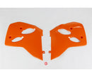 UFO KTM Radiator Shrouds 350/400/620 93-95  Orange (was 3036126)