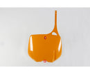 UFO KTM Front No. Plate 400/620 93-99 ( Orange)