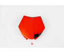UFO Honda Front No. Plate CRF250R/RX 22-25 450R/RX 21-25  White