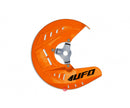 UFO KTM Front Disc Cover W/alu Mount Sx/sxf 10-14 Exc/excf 10-14 ( Orange 98-18)