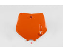 UFO KTM Front No. Plate 65 02-08 ( Orange 98-18)
