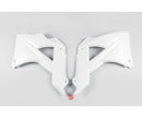 UFO Gas Gas Radiator Shrouds Mc/ec/fsr 125-200-250-300-450 2010-2011 White