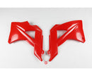 UFO Gas Gas Radiator Shrouds Mc/ec/fsr 125-200-250-300-450 2010-2011 Red