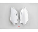 UFO Honda Side Panels CRF250R 2010/450R 09-10 White