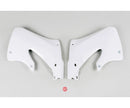 UFO Honda Radiator Shrouds CR125 98-99/250 97-99 White