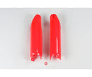 UFO Honda Fork Silder Protectors CR125/250/500 91-07/CRF250R 04-13/CRF450R 02-08(RED