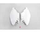 UFO Honda Sidepanels CR125/250 05-07 White