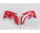 UFO Honda Radiator Shrouds CRF250R 04-09/X 04-16 (red 00-18)
