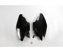 UFO Honda CR125/250 Sidepanels 05-07  Black