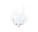 UFO Honda Front Plate CRF250R 10-13/CRF450R 09-12 White
