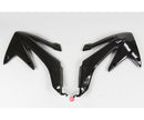 UFO Honda Radiator Shrouds CRF450X 08-16  Black