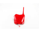 UFO Honda Front Plate CRF250R 10-13/CRF450R 09-12 (red 00-18)