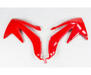 UFO Honda Radiator Shrouds CRF450X 08-16 (red 00-18)