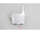 UFO Honda Front Plate  CRF250 08-09/450 2008 White