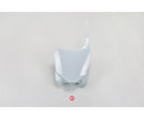 UFO Honda Front No. Plate CRF250R 14-17/CRF450R 13-16 White