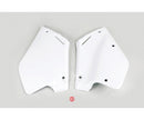 UFO Honda Side Panels CR125 95-97/250 95-96 White