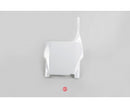 UFO Honda Front Plate CR125/250/CRF250/450 04-07 White