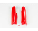 UFO Honda Fork Slider Protectors CR85 03-25 CRF150R 07-25 Red