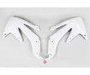 UFO Honda Radiator Shrouds CRF450X 08-16 White