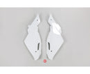 UFO Husky CR/WR125 09-13 Sidepanels  White
