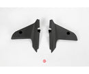 UFO Husqvarna Lower Rad Shroud Cr/wr 2009/TC250 09-13  Black