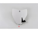 UFO Husky Front No. Plate TC85 2014-17 White