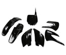 UFO Restyle Plastics Kit Kawasaki KX85 01-13 Black