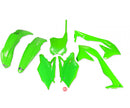 UFO Plastics Kit Kawasaki KX450F 16-17 Fluro Green