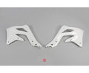 UFO Kawasaki Radiator Shrouds KX450F 12-15 White