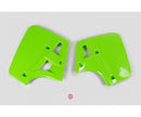 UFO Kawasaki Radiator Shrouds KX250/500 87 Green