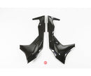UFO Kawasaki Radiator Shrouds KX250F 17-18  Black