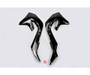 UFO Kawasaki Radiator Shrouds KX250F 21-22/KX450F 19-22  Black